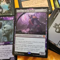Commander Magic Deck with 100 MTG Cards - *ZOMBIES Black God Erebos Mythic Rare* - Image 1