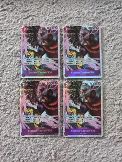 4x One Piece Card Game Eustass"Captain"Kid ST10-013 English - Image 1