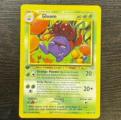 POKEMON TCG - NEO GENESIS 1ST EDITION Gloom 36/111 UNCOMMON CARD LP MP - Image 1