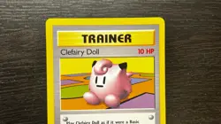 Pokemon TCG - ENGLISH BASE SET UNLIMITED CLEFAIRY DOLL RARE Card 70/102 LP - Image 2