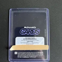McDonalds McDonaldland 12/24 Legendary Trading Card 2026 (not claimed) - Image 2