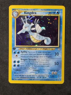 Kingdra 8/111 Neo Genesis 1st Edition Holo Pokemon Card - Image 1