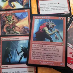 Commander Magic Deck with 100 MTG Cards - **Krenko, Mob Boss GOBLINS Red Tribe** - Image 1