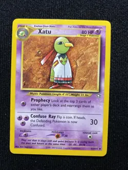 Xatu 52/111 - Neo Genesis - Pokemon EXC BUY 2 CARDS GET 1 FREE!! - Image 1