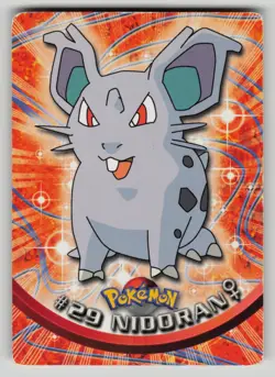 Nidoran #29 Topps Trading Cards Series 1 Pokemon MP - Image 1