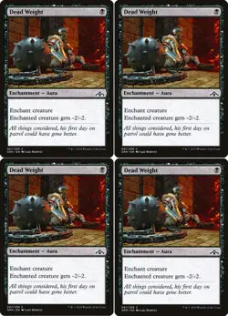 Dead Weight X4 Guilds of Ravnica #67 MTG Magic the Gathering NM 2Fire Games - Image 1