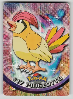 Pidgeotto #17 Topps Trading Cards Series 1 Pokemon MP - Image 1