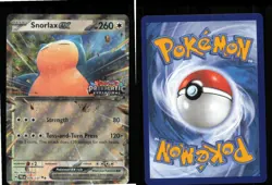 Snorlax ex Prismatic Evolution Stamped 076/131 Holo Cards & Products Pokemon NM - Image 3