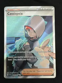 Cassiopeia 086/064 SV Shrouded Fable Holo Pokemon Card Near Mint Condition - Image 1