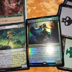 Commander Magic Deck with 100 MTG Cards - **Lathril, Blade of Elves Tribal ELF** - Image 1
