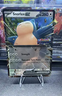 Snorlax ex (Prismatic Evolution Stamped) 076/131 Miscellaneous Cards & Products - Image 1