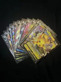 Pokemon V Full Art Lot 12 Cards Pikachu Urshifu Shaymin Toxtricity Shining Fates - Image 1