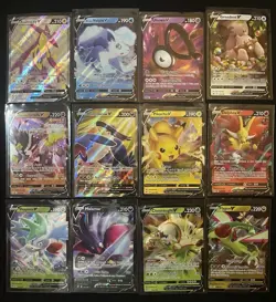 Pokemon V Full Art Lot 12 Cards Pikachu Urshifu Shaymin Toxtricity Shining Fates - Image 2