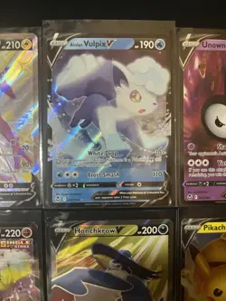 Pokemon V Full Art Lot 12 Cards Pikachu Urshifu Shaymin Toxtricity Shining Fates - Image 4