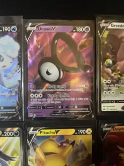 Pokemon V Full Art Lot 12 Cards Pikachu Urshifu Shaymin Toxtricity Shining Fates - Image 5
