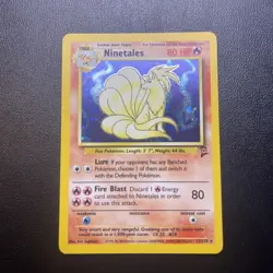 Pokemon TCG Ninetales Holo Base Set 2 Unlimited Card 13/130 - Image 1