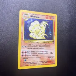 Pokemon TCG Ninetales Holo Base Set 2 Unlimited Card 13/130 - Image 2