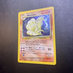 Pokemon TCG Ninetales Holo Base Set 2 Unlimited Card 13/130 - Image 3