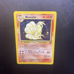 Pokemon TCG Ninetales Holo Base Set 2 Unlimited Card 13/130 - Image 5