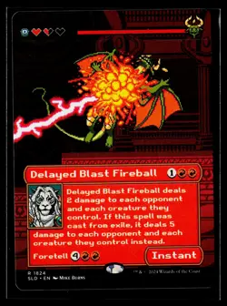 MTG Delayed Blast Fireball (1824) - NONFOIL- LP-Mint, English - Image 1