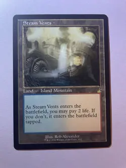 Steam Vents (Retro Frame) Ravnica Remastered Regular - Image 1