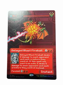 Delayed Blast Fireball (Rainbow Foil) Secret Lair Drop Foil - Image 1