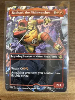 Raphael, the Nightwatcher (Borderless) Teenage Mutant Ninja Turtles MTG - Image 1