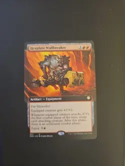 Hexplate Wallbreaker Commander: Phyrexia: All Will Be One Borderless - Image 1