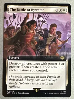 MTG / The Battle of Bywater / LTR / #346 / Regular (Extended Art) / Rare / NM - Image 1
