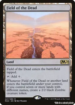 Field of the Dead [M20 - 247] - MP TCG MTG - Image 1