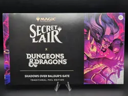 MTG Secret Lair x Dungeons & Dragons: Shadows Over Baldur's Gate Foil Sealed - Image 1