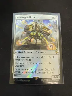 Magic MTG Final Fantasy Collector's Commander Surge Foil Walking Ballista - Image 1