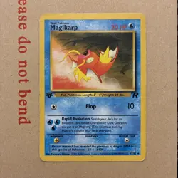Pokemon Magikarp 47/82 1st Edition Team Rocket Uncommon - HP - Image 2