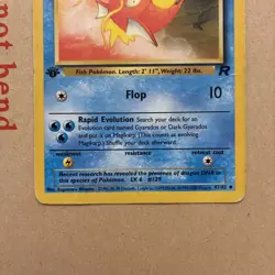 Pokemon Magikarp 47/82 1st Edition Team Rocket Uncommon - HP - Image 4