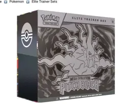 Pokemon Pitch Black Elite Trainer Box (ETB) Preorder July 17 Mega Evolution - Image 1