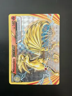 Pokemon Evolutions Ninetales Break 16/108 Card XY 2016 - Image 1