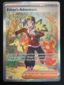 Pokemon Ethan's Adventure SIR SV10: Destined Rivals 236/182 NM - Image 1