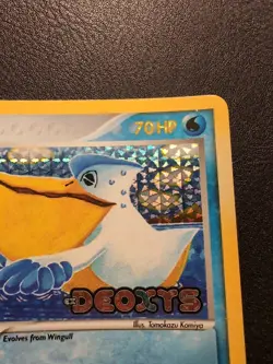 1x Pokemon Pelipper Reverse Holo Stamped Ex Deoxys 21/107 Very Light Play - Image 4