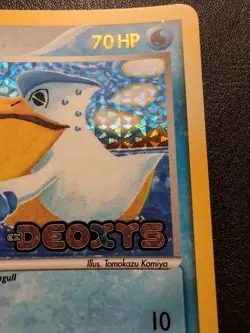 1x Pokemon Pelipper Reverse Holo Stamped Ex Deoxys 21/107 Very Light Play - Image 5
