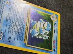 Blastoise 2/102 Base Set UNLIMITED Holo Rare Pokemon Card WOTC - Image 2