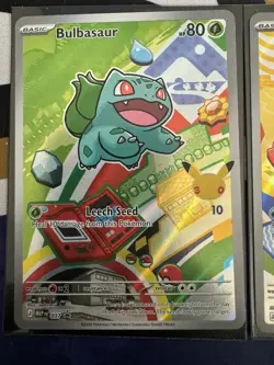 Pokemon TCG First Partner Illustration Collection Series 1 Kanto GEN 1 Starters - Image 3