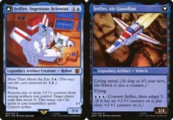 Jetfire, Ingenious Scientist // Jetfire, Air Guardian - Foil BOT LP MTG - Image 1
