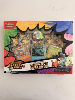 Pokemon Mega Evolution—Ascended Heroes First Partners Deluxe Pin Collection Box - Image 1