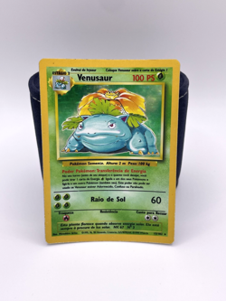 Pokemon TCG Venusaur #15/102 Basic set Unlimited (Portuguese) 1999 LP - Image 1