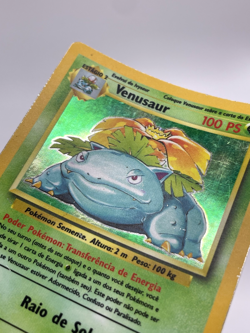 Pokemon TCG Venusaur #15/102 Basic set Unlimited (Portuguese) 1999 LP - Image 3