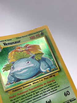 Pokemon TCG Venusaur #15/102 Basic set Unlimited (Portuguese) 1999 LP - Image 4