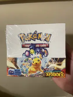 Pokemon TCG Scarlet & Violet Surging Sparks Booster Box FACTORY SEALED- 36 packs - Image 1
