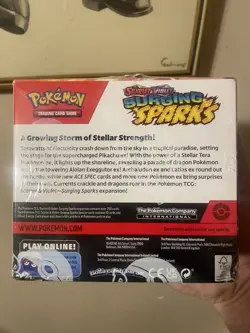 Pokemon TCG Scarlet & Violet Surging Sparks Booster Box FACTORY SEALED- 36 packs - Image 2