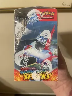 Pokemon TCG Scarlet & Violet Surging Sparks Booster Box FACTORY SEALED- 36 packs - Image 3