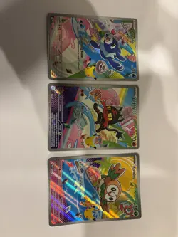 Pokemon First Partner Illustration Collection Series 1 Alola Starters Set - Image 1